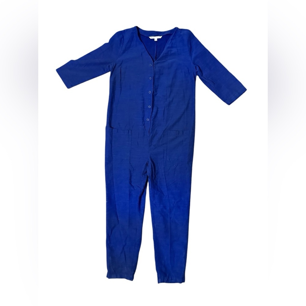 The Nines by HATCH Blue Jumpsuit